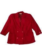 VINTAGE LAURAPIU DI LAURA BIAGIOTTI ΚΟΚΚΙΝΟ ΣΑΚΑΚΙ M/L