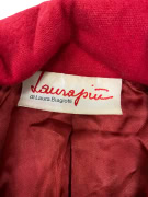VINTAGE LAURAPIU DI LAURA BIAGIOTTI ΚΟΚΚΙΝΟ ΣΑΚΑΚΙ M/L