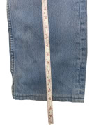 VINTAGE LEVI\'S 501 JEANS BLU A GAMBA DRITTA L