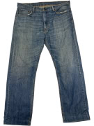 VINTAGE LEVI'S 505 STRAIGHT FIT ΜΠΛΕ ΤΖΙΝ XXL