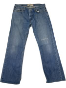 VINTAGE LEVI'S 527 LOW BOOT CUT BLUE JEANS L