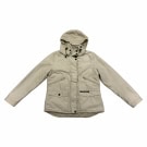 VINTAGE LEVI'S ALL-DUTY HOODED JACKET BEIGE WOMEN'S S