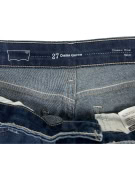 JEANS DA DONNA VINTAGE LEVI\'S DEMI CURVE SLIM FIT IN BLU SCURO M