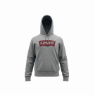 FELPA CON CAPPUCCIO VINTAGE LEVI\'S LOGO GRIGIO UNISEX L