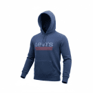 VINTAGE LEVI'S HOODIE ΜΕ ΛΟΓΟΤΥΠΟ ΜΠΛΕ ΑΝΔΡΙΚΟ M
