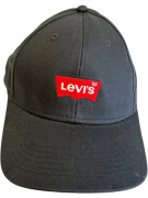 VINTAGE LEVI'S BLACK CAP ONE SIZE