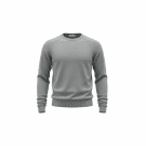 VINTAGE LEVI\'S maglia lavorata a maglia slim fit grigia da uomo L