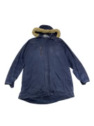 Parka vintage Levi\'s Red Tab da uomo XL con cappuccio e fodera blu scuro