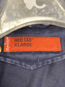 Parka vintage Levi\'s Red Tab da uomo XL con cappuccio e fodera blu scuro