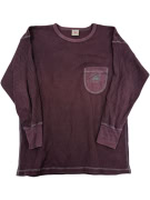 VINTAGE LEVI\'S - Maglia termica a nido d’ape - Bordeaux/Prugna - L