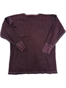 VINTAGE LEVI\'S - Maglia termica a nido d’ape - Bordeaux/Prugna - L