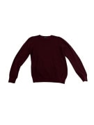 VINTAGE LIU JO UOMO CREWNECK KNIT SWEATER BURGUNDY MEN M