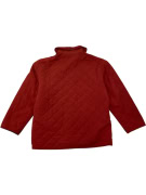 VINTAGE LOTTO RED QUILTED JACKET L
