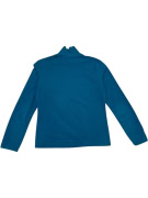 Giacca in pile turchese Vintage Lotto Life\'s con mezza zip