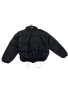 VINTAGE LOTTO BLACK PUFFER JACKET S