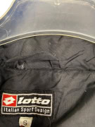 VINTAGE LOTTO BLACK PUFFER JACKET S