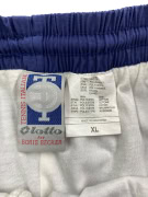 VINTAGE LOTTO TRACK PANTS BORIS BECKER LINE LOGO BLUE MEN'S XL