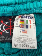 Pantaloni della tuta vintage Lotto con logo laterale verdi da uomo M