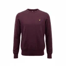 VINTAGE LYLE & SCOTT KNIT SWEATER BURGUNDY MEN L