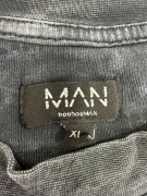 VINTAGE MAN BOOHOOMAN T-SHIRT ΜΕ ΣΧΕΔΙΟ ΣΚΕΛΕΤΟΥ
