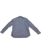 VINTAGE MARC OPOLO CAMICIA A QUADRI BLU DA UOMO M/L