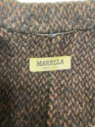 VINTAGE MARELLA ΚΑΦΕ ΜΑΛΛΙΝΟ ΠΑΛΤΟ XL/XXL