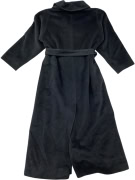 VINTAGE MARELLA ΜΑΥΡΟ ΜΑΚΡΥ ΠΑΛΤΟ M/L
