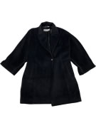 VINTAGE MARELLA BLACK LONG COAT M/L