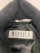 VINTAGE MARELLA BLACK LONG COAT M/L