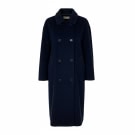 VINTAGE MARELLA CAPPOTTO LUNGO BLU SCURO M/L