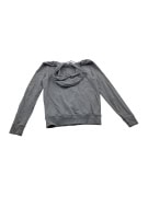 VINTAGE MICHAEL KORS GIACCA CON CAPPUCCIO LOGO GRIGIA DA DONNA S