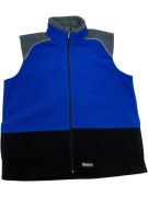 Gilet in pile Michelin vintage da uomo XL