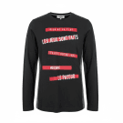 VINTAGE MOSCHINO TEEN ΜΑΚΡΥΜΑΝΙΚΗ ΜΠΛΟΥΖΑ ΓΥΝΑΙΚΕΙΑ ΜΑΥΡΗ