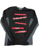 VINTAGE MOSCHINO TEEN ΜΑΚΡΥΜΑΝΙΚΗ ΜΠΛΟΥΖΑ ΓΥΝΑΙΚΕΙΑ ΜΑΥΡΗ
