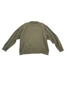 VINTAGE MURPHY & NYE MAGLIONE LAVORATO A MAGLIA GIROCOLLO VERDE OLIVA UOMO M