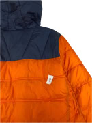 VINTAGE NAUTICA PUFFER ΜΠΟΥΦΑΝ ΜΕ ΚΟΥΚΟΥΛΑ ΠΟΡΤΟΚΑΛΙ ΜΠΛΕ ΑΝΔΡΙΚΟ M