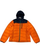 VINTAGE NAUTICA PUFFER ΜΠΟΥΦΑΝ ΜΕ ΚΟΥΚΟΥΛΑ ΠΟΡΤΟΚΑΛΙ ΜΠΛΕ ΑΝΔΡΙΚΟ M