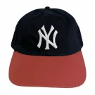 VINTAGE NEW YORK YANKEES ΜΠΛΕ-ΚΟΚΚΙΝΟ ΚΑΠΕΛΟ ONE SIZE