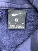 VINTAGE NIKE SWOOSH HOODIE NAVY BLUE MEN'S S