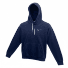 VINTAGE NIKE SWOOSH HOODIE NAVY BLUE MEN'S S