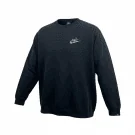 VINTAGE NIKE METALLIC LOGO SWEATSHIRT BLACK WOMEN'S S