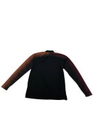 VINTAGE NIKE GALATASARAY DRILL TOP CON ZIP NERO ARANCIONE UOMO L