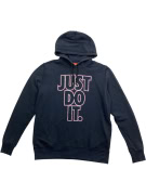 FELPA NIKE VINTAGE THE ATHLETIC DEPT JUST DO IT BLU DA DONNA XL
