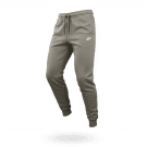 Pantaloni tuta vintage Nike con logo ricamato beige da donna S