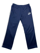 VINTAGE NIKE SPORTSWEAR TRACK PANTS LOGO BLUE MEN'S M/L