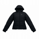 VINTAGE NIKE PUFFER ΜΠΟΥΦΑΝ ΜΕ ΚΟΥΚΟΥΛΑ ΜΑΥΡΟ ΓΥΝΑΙΚΕΙΟ S