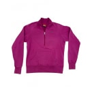 VINTAGE Nike the athletic dept Felpa fucsia con zip a un quarto S