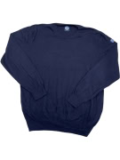 VINTAGE NORTH SAILS KNIT SWEATER MONOCHROME BLUE MEN XXL