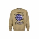 VINTAGE OBEY CREWNECK SWEATSHIRT MEN'S GRAPHIC TAN M
