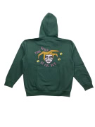 VINTAGE OBEY ΦΟΥΤΕΡ ΜΕ ΚΟΥΚΟΥΛΑ (HOODIE) "THE JOKE IS ON YOU" ΠΡΑΣΙΝΟ ΑΝΔΡΙΚΟ M